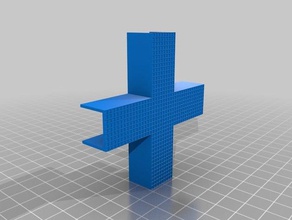 caja de cristal displayshelf conector organización la articulación stand 3d print model - Mito3D