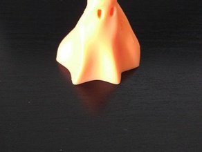 fantasma assustador modelos dia das bruxas 3d print model - Mito3D