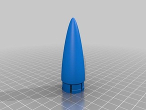 roket 11 3 d baskı özelleştirilmiş 3d print model - Mito3D