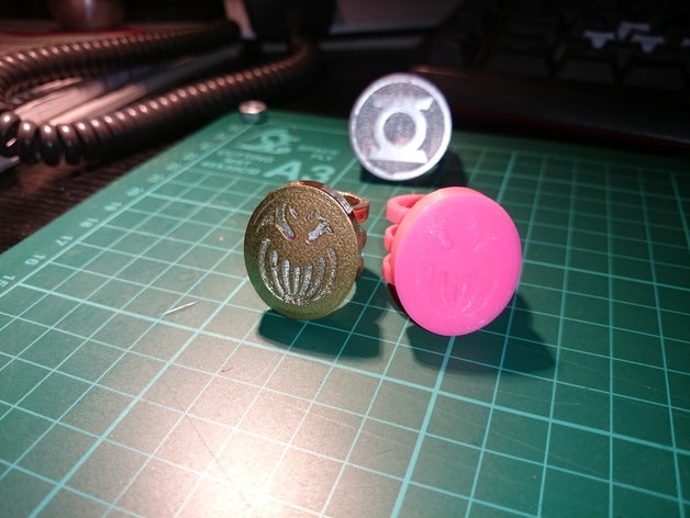 james bond 007 original thunderball spectre ring props 3D print model - Mito3D