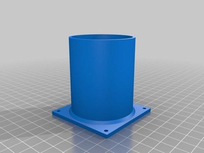 ductpipe adaptor 60mm tools customized 3d print model - Mito3D