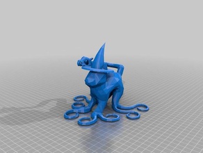 witchs Katze andere cubone hat octopus pokemon Schlange 3d print model - Mito3D