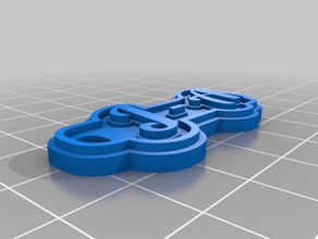 ja keychains customized 3d print model - Mito3D