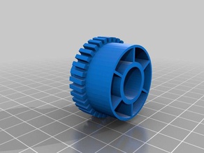engranaje spiraliges motor elevacion cama - Ersatz Teile 3d print model - Mito3D