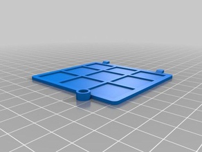 rc-Spielzeug-Auto-Batterie-Platte Spiel Zubehör 3d print model - Mito3D