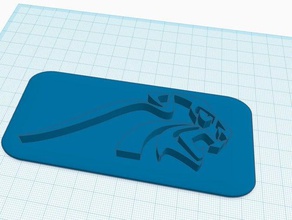 logotipo de puma 3d impresión 3d print model - Mito3D