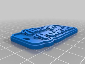 ptach alisya i portachiavi personalizzato 3d print model - Mito3D
