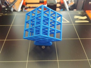 lattice cube other model 3d print model - Mito3D