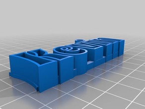 kevin nplate sculptures personnalisé 3d print model - Mito3D
