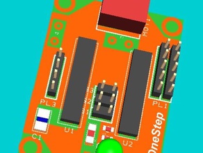 ein stepper-Treiber drv8825a4988 -onestep board 3d Drucker Zubehör 3d print model - Mito3D