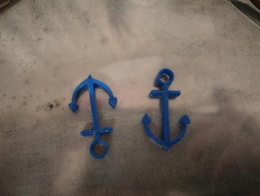 anchor accessories anclar marine pirate sea 3d print model - Mito3D