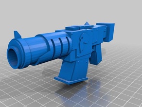 uzay shoota Anahtarlık süs ork silah warhammer warhammer40k 3d print model - Mito3D