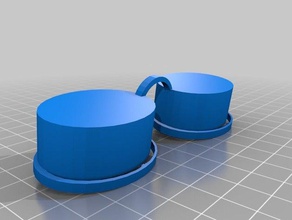 swim goggles 3d printing 3d print model - Mito3D
