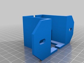 my customized smc network box holder clamp electronics 3d print model - Mito3D