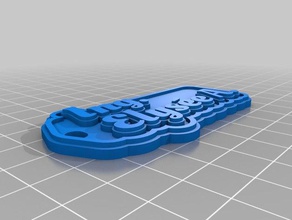 llavero ing llaveros personalizado 3d print model - Mito3D