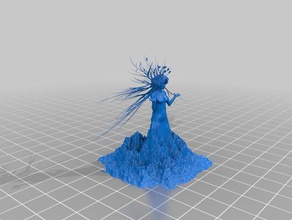 natural beauty people 3d print model - Mito3D
