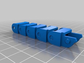 my customized drag chain mounts diy 3d print model - Mito3D