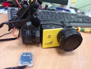 tarot t2-d2 37mm de montage du filtre rc véhicules 3d print model - Mito3D