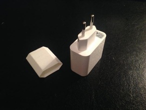 eu power plug travel-Protektor hobby 3d print model - Mito3D