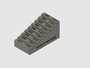 square holderand set 3d printing 3d print model - Mito3D