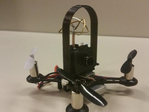 qx90 câmara gabinete da antena de guarda rc veículos 3d print model - Mito3D