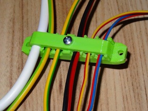 mur de câble organisateur l'organisation la gestion des câbles ménage montage 3d print model - Mito3D
