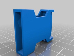 típica mochila de tipo clip reemplazo partes 3d print model - Mito3D