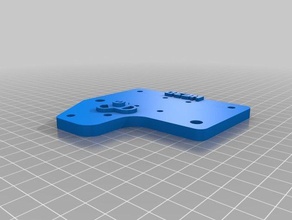 he3d ei3 axis side plate set printer parts 3d print model - Mito3D
