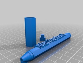 lápiz meteo pineroleseit de la oficina personalizado 3d print model - Mito3D