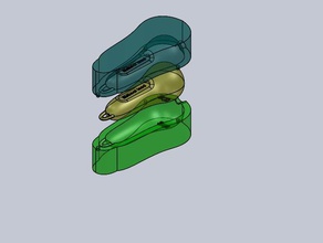 bote salvavidas de plomo molde 3d la impresión pruebas 3d print model - Mito3D
