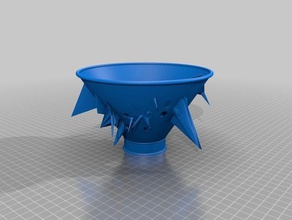 remixed lampshade decor 3d print model - Mito3D