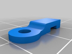 cable tie down hobby mount 3d print model - Mito3D