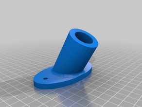 o cabo da vassoura suporte diy 3d print model - Mito3D