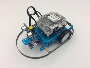 mbot Roboter Stoßstange Robotik 3d print model - Mito3D