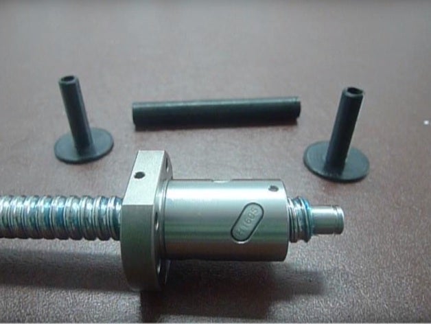 1605 nut reverse tool machine tools ballscrew ball screw cnc engineering rm1605 3D print model - Mito3D