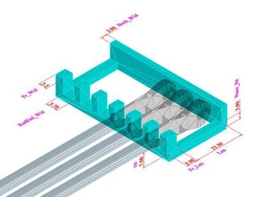 personalizável colagem gabarito folger tecnologia kossel de fibra carbono braços 3d a impressora partes folgertech openscad 3d print model - Mito3D
