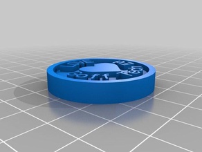 love te coins badges customized 3d print model - Mito3D