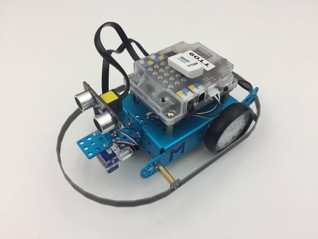 Stoßstange mbot Roboter Robotik 3D print model - Mito3D