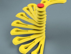 abstract staircase hobby 3d print model - Mito3D