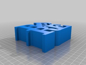 bere esculturas personalizado 3d print model - Mito3D