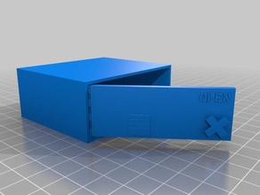 cofre 3d impressão 3d print model - Mito3D