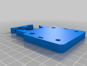 duplo j-cabeça e3d v6 tarantula suporte a impressora extrusoras tevo 3d print model - Mito3D