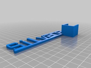 silvana organización personalizado 3d print model - Mito3D