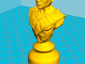 piyon Mısır heykeller satranç 3d print model - Mito3D