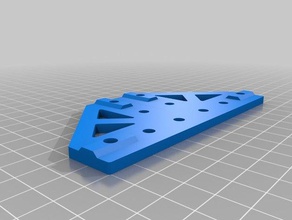 v-rail plaques 3d de l'imprimante pièces corexy noyau xy d-bot 3d print model - Mito3D
