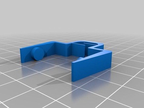 ikea jerker Schreibtisch-Draht-clip office Kabel-management ikeahack hack 3d print model - Mito3D