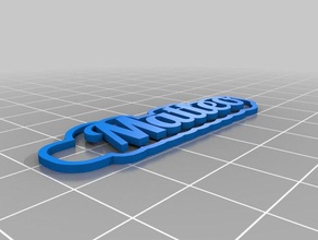matteo chaveiros personalizado 3d print model - Mito3D