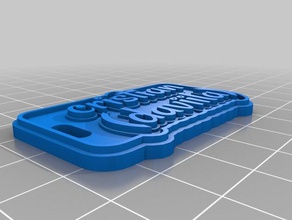 llavero cristian keychains customized 3d print model - Mito3D