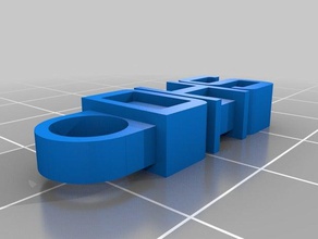 el dhs organización personalizado 3d print model - Mito3D