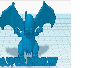 super minion 3d impressoras 3d print model - Mito3D